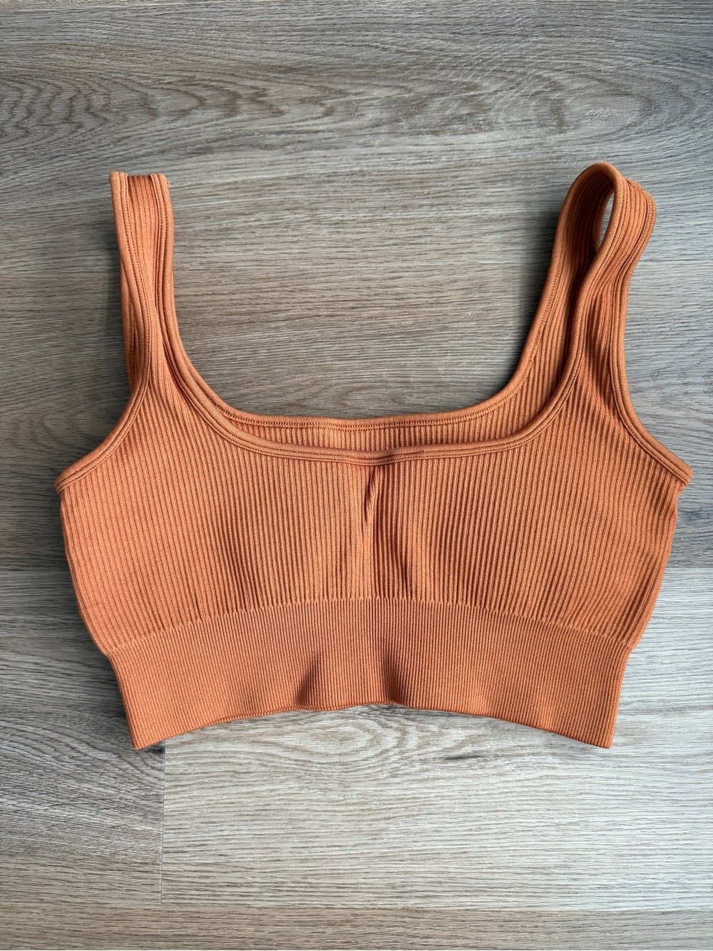 Bo+Tee Ribbed Seamless Sports Bra - Picture 3 of 4